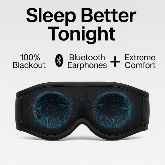 3D Bluetooth Snooze Mask