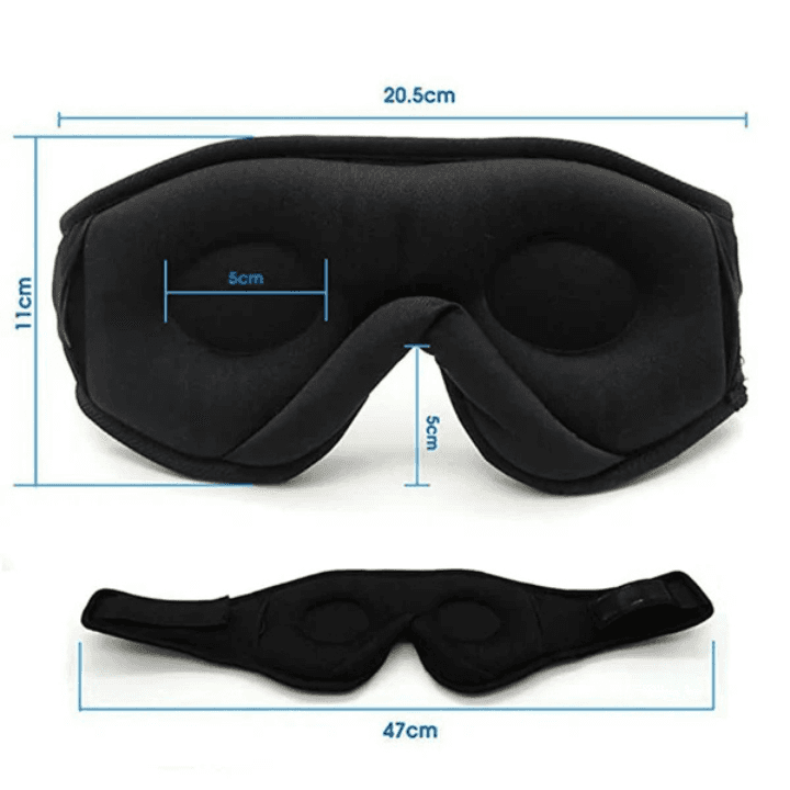 3D Bluetooth Snooze Mask - ZZZLY